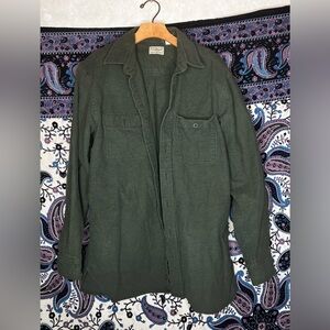 LL Bean Chamois flannel M